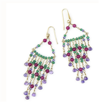 Ohrringe Ishwara Dame CHANDELIER in Silber SS0395OR